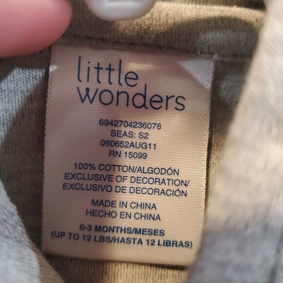 Little wonders 0-3 months jacket new with tags - Picture 6 of 7